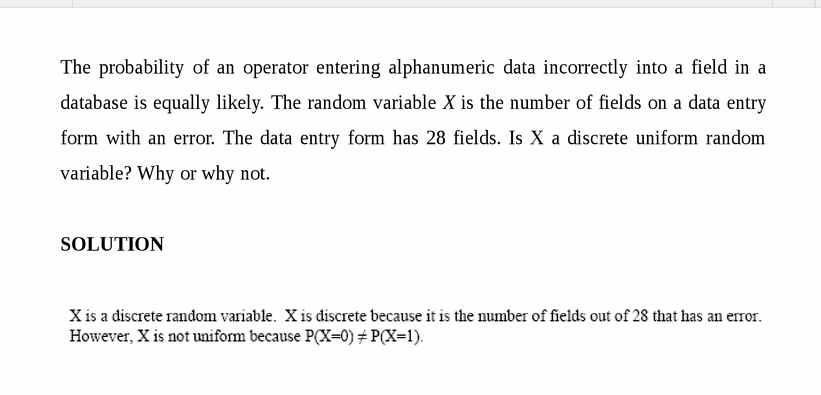 The probability of an operator entering alphanumeric data incorrectly into a fie